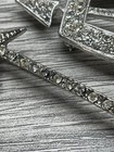 Arrow Shaped Brooch Pins Lovely Rhinestones Arrow Brooches vintage — photo 7