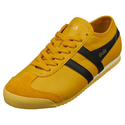 Gola Race Femme Jaune Noir Baskets Mode