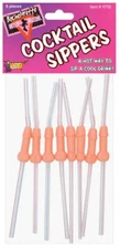 FORUM NOVELTIES COCKTAIL SIPPERS PENIS STRAWS