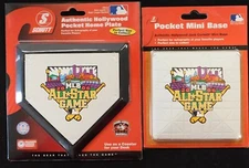 MLB 2006 Pittsburgh All-Star Game Schutt Pocket Mini Base And Home Plate Set 