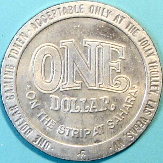1 Casino Token. Jolly Trolly, Las Vegas, NV. U25. eBay