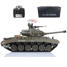 Henglong 7.0 3838 Plastic M26 Pershing RTR 1/16 RC Tank BB IR Smoke Function