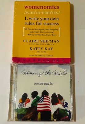 WOMENOMICS Write Your Own Rules for Success by Claire Shipman Audiobook CD NEW +