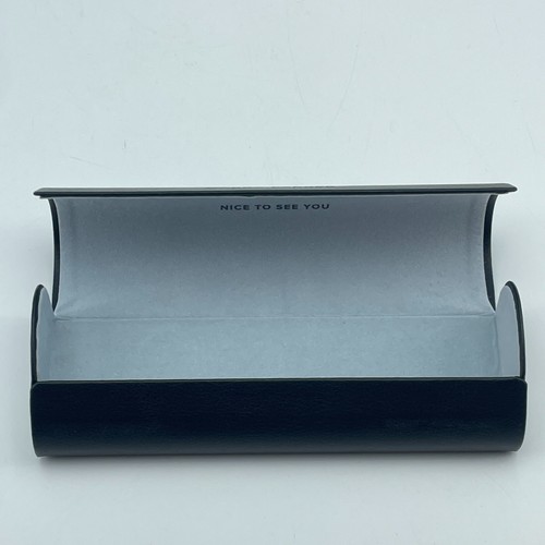 WARBY PARKER Glasses Hard Case Navy with Box for Eyeglasses or Sunglasses NEW - Picture 4 of 8