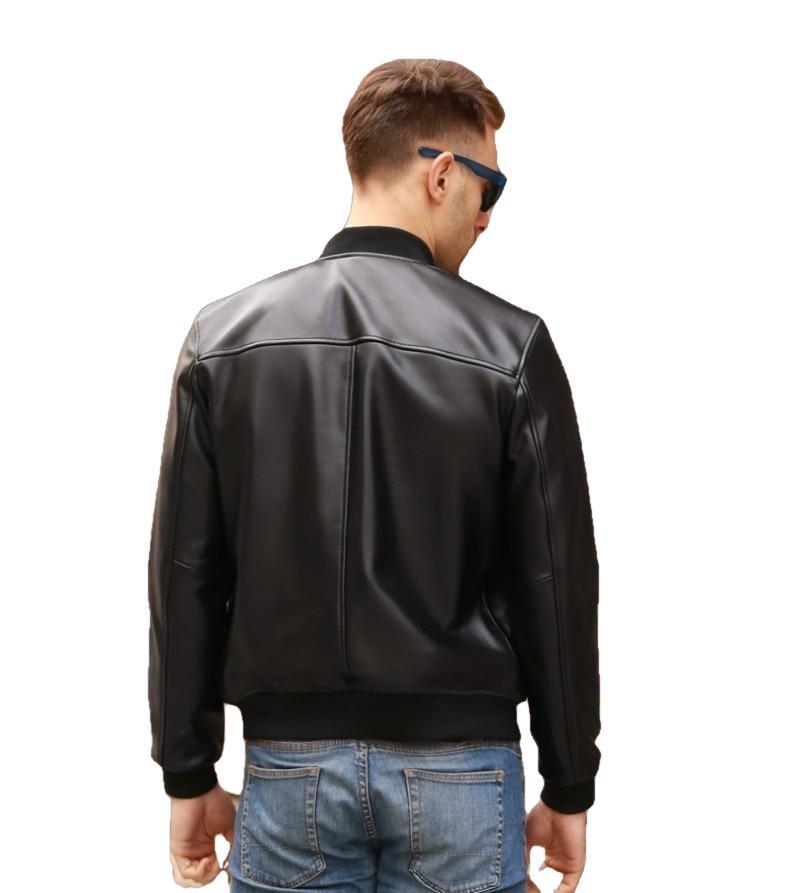 Jorah Men's Classic Bomber Leather Jacket | eBay UK