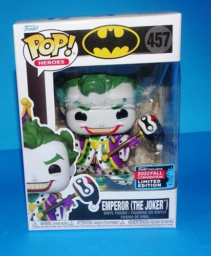 Funko Pop! Emperor (The Joker) 2022 Fall Convention Exclusive Figure #457 +prot