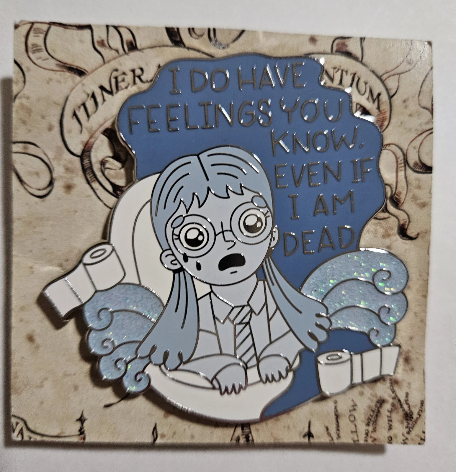 Kelly Lou Pins Harry Potter Enamel Pin Moaning Myrtle Toilet Hogwarts Ghost