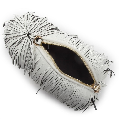 Shoulder Bag Cartoon Dog Shape Fringe Purses and Handbags Hobo Bag Crossbody Bag - Picture 14 of 57