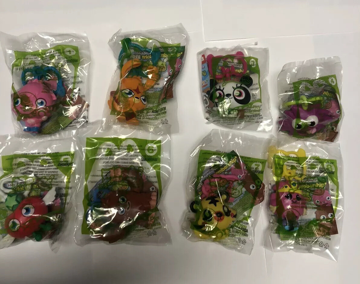 Mcdonalds Happy Meal Toys Moshi Monsters 2012 New Full Set Of 8 | eBay