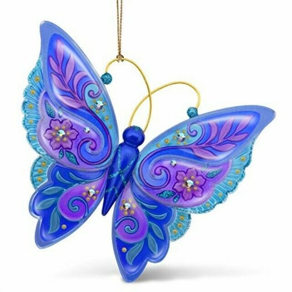 2017 Hallmark Keepsake Ornament Brilliant Butterflies 1st in Series for