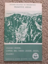 Mineral Resources of the Clear Creek-Upper Big Deer Creek Study Area,Contiguous.