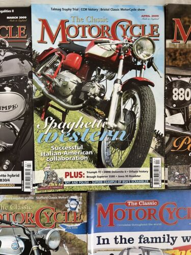 The Classic Motorcyle MAGAZINE 2009 x9 Issues Vintage lot Motorbike - Picture 5 of 12