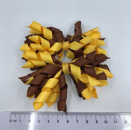 Brown and Yellow Gold School Hair Accessories - Picture 7 of 69