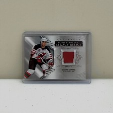 Scott Gomez 2020-21 Upper Deck Artifacts Lord Stanley's Legacy Relics Jersey Red
