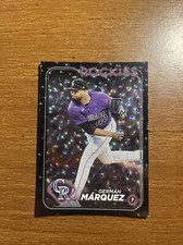 2024 Topps Series 2 #618 German Marquez Super box Black Foil Colorado Rockies