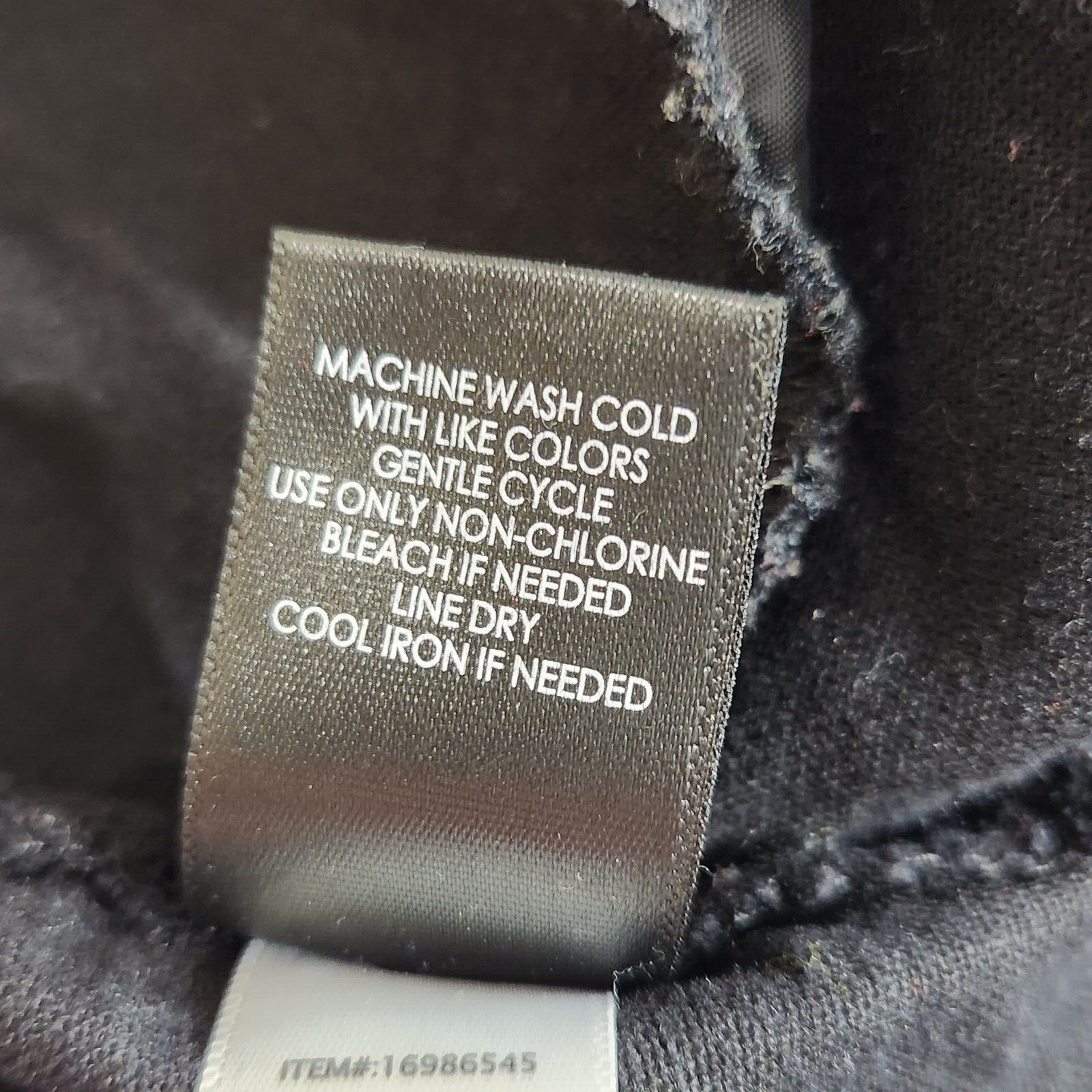 Torrid Shortall Plus Size 2X Solid Black Linen Bl… - image 9