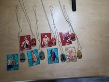 WWE Topps 2011 Dog Tags/Pendants Lot Of 7 Daniel Bryan Dolph Ziggler Raw Aew Ecw