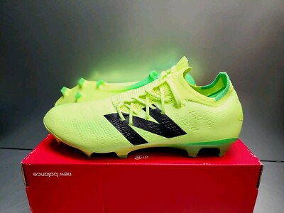 New *No Box Lid* Mens New Balance Furon PRO FG V7+ Soccer Cleats Sz 10 Lime Glo