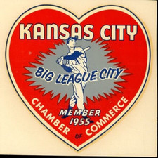 1955 Kansas City Chamber of Commerce Decal