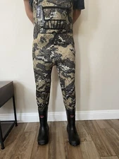 BASSDASH Bare Camo Neoprene Chest Fishing Hunting Waders size 7 $169 Retail NWT