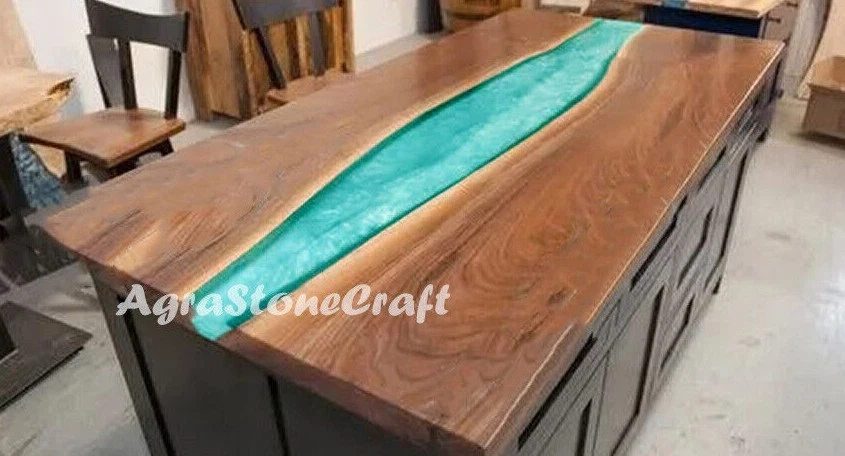 Epoxy Resin Countertop & Dining Tabletop for Home Decor - Image 2 of 4
