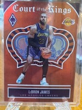 2023-24 Phoenix Court of the Kings LeBron James Orange 23/49 Jersey Number #16