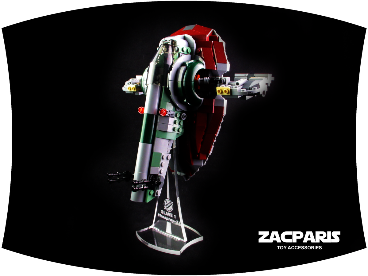 DISPLAY STAND for Star Wars Lego 75312 Slave Boba Fett's