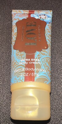 *NEW* Bath & Body Works- LOVE Champagne & Iced Plum Ultra Shea Body Cream- 2 Oz