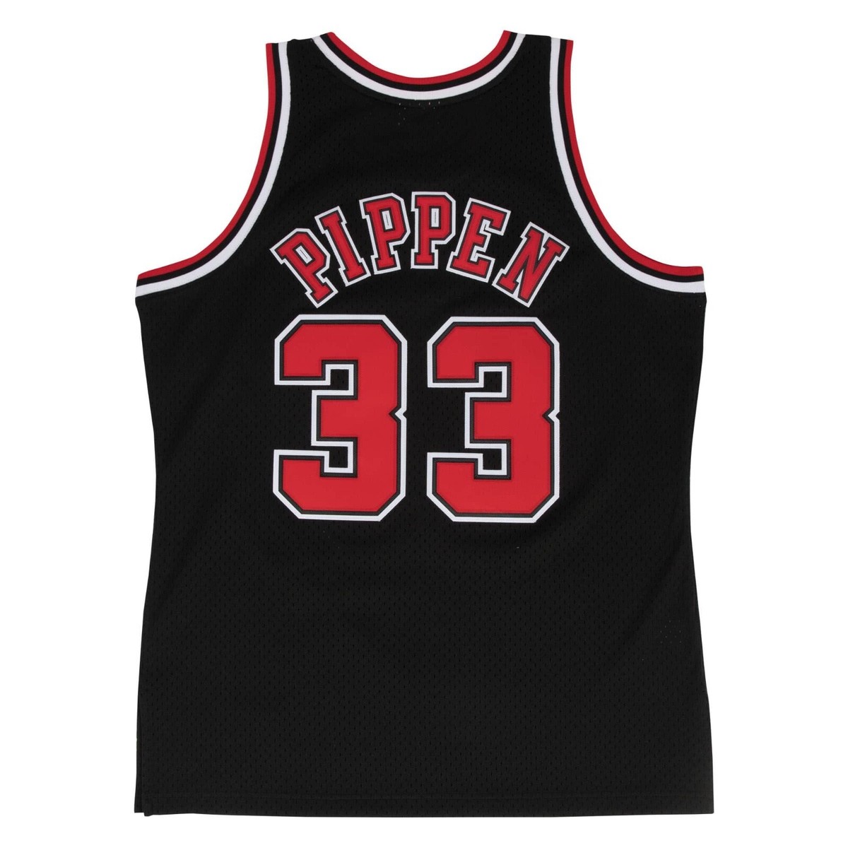 Chicago Bulls Scottie Pippen #33 Mitchell & Ness Black 1997/98