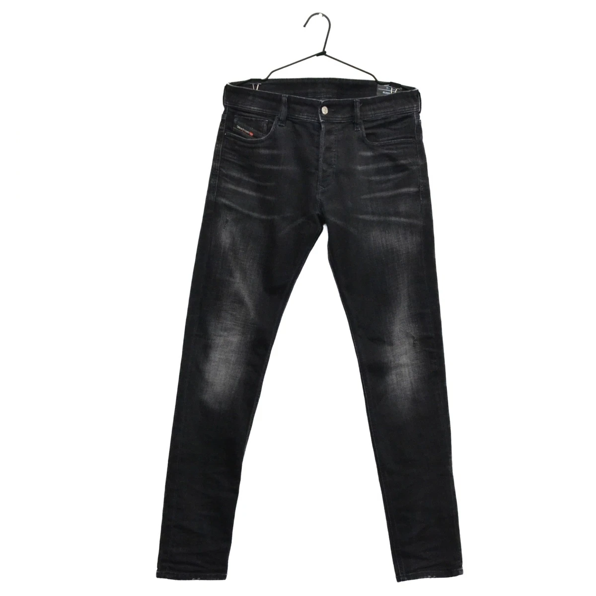 Diesel Sleenker Black Jeans for Men for sale | eBay