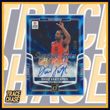 2024-25 Panini Donruss EuroLeague BK David Vanterpool Signatures Series 24/49