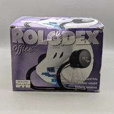 New Rolodex Office Open Rotary Card File 2.25" x 4" A-Z Tabs
