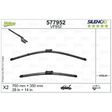 Scheibenwischer Set vorne für Ford Fiesta 7 HJ Puma J2K | 24404511