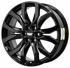 20 Cadillac Xt5 Wheel Rim Factory Oem 4870 2021-2025 Gloss Black