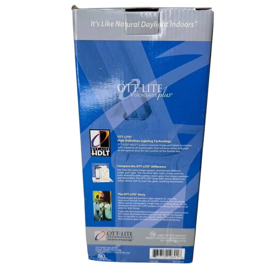 OttLite Tasklite HD с поворотным основанием подсветка рабочей станции высокой четкости - Изображение 2 из 4