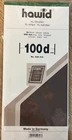 HAWID STAMP MOUNTS Block Size 265mm x 100mm BLACK Pack of 10 - Ref 12100 336316