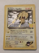 Rocket's Zapdos 15/132 Celebrations: Classic Collection Holo