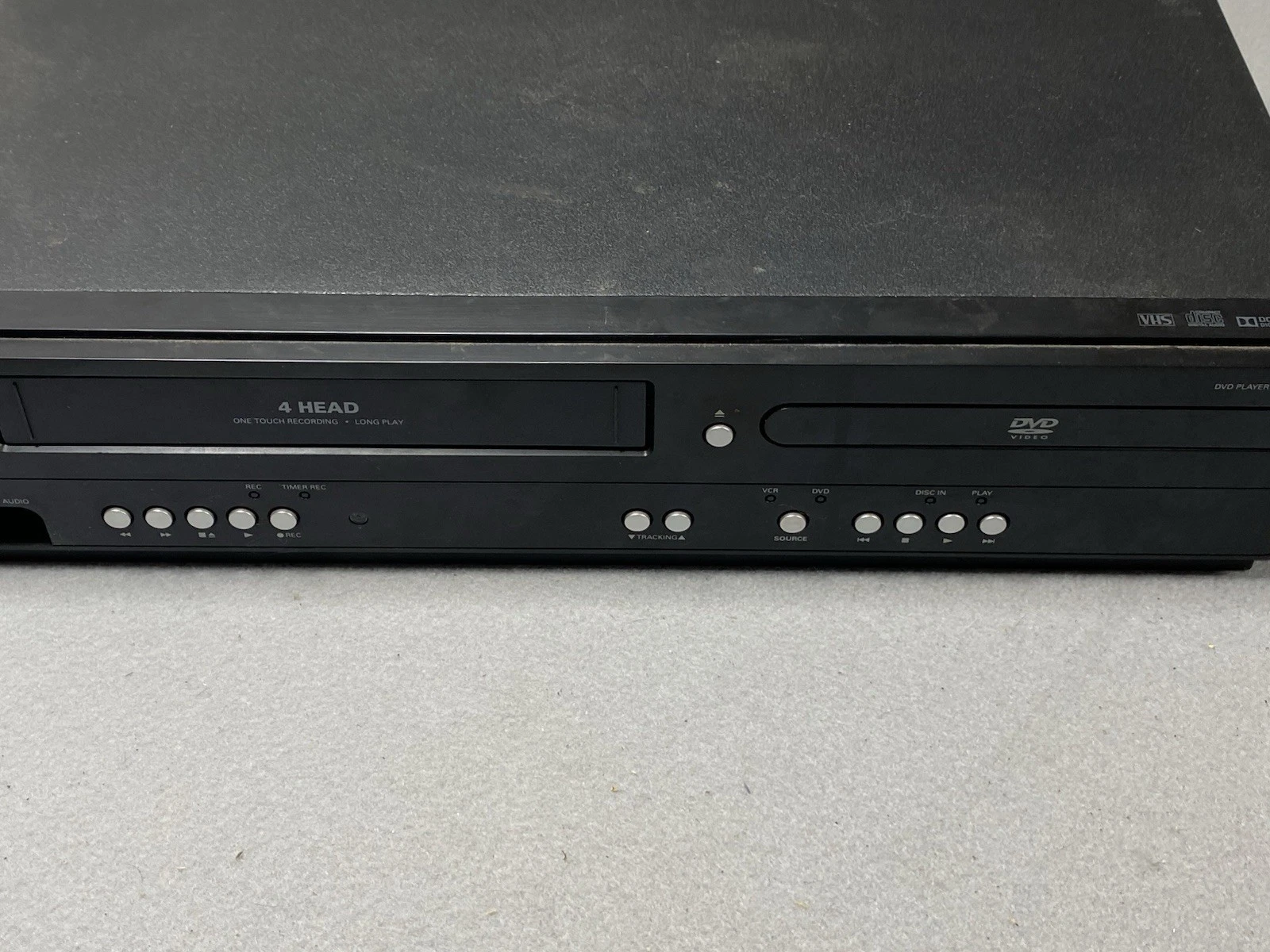 Sanyo DVD VHS Combo No Remote DVD Working VHS NOT WORKING