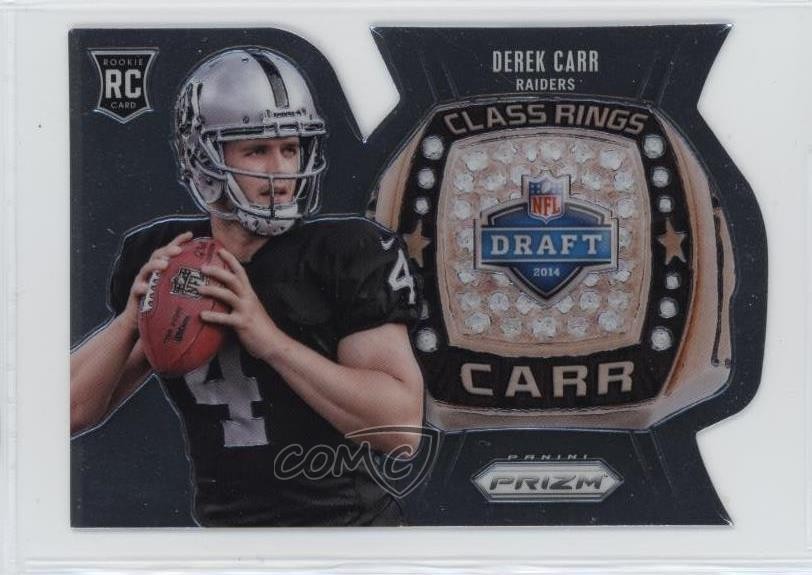 2014 Panini Prizm Class Rings Derek Carr #CR4 0a6