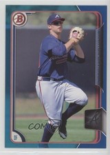 2015 Bowman Draft Blue 43/150 Braxton Davidson #186 e5r