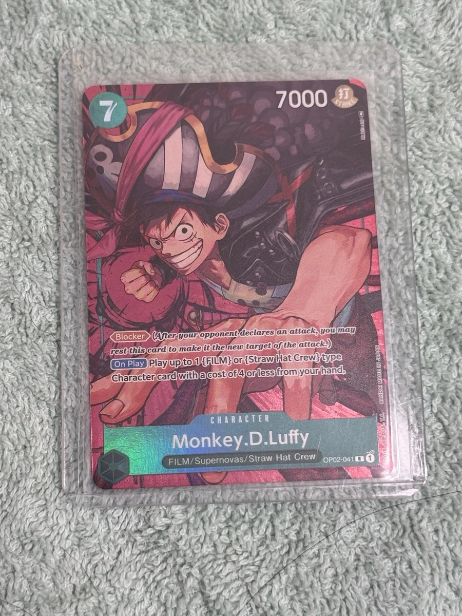 Monkey.D.Luffy OP02-041 Paramount War for sale | eBay