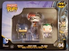 Funko Pocket Pop #04 Batman Harley Quinn The Joker Tin