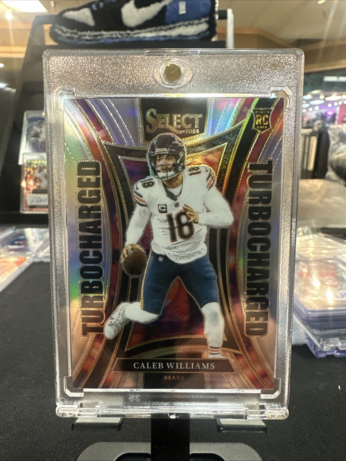 2024 Panini Select Turbocharged Caleb Williams SILVER Prizm #11 (RC)
