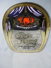 Vintage Crown Royal The Legendary Import Bar Mirror 12  X 15.5  NY