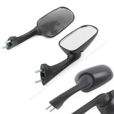 Rearview Side Mirrors Fit Honda NSR250 SE/SP MC28 VFR400 NC30 RVF400 NC35 Black