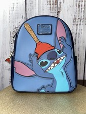 Loungefly Disney Lilo and Stitch plunger backpack NWT