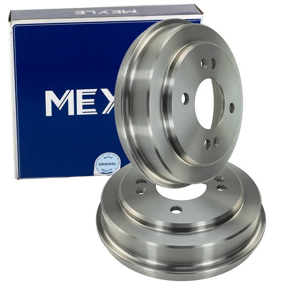 2X Meyle 180Mm Bremstrommeln Hinten Passend FÜR KIA Picanto Links+Rechts |-image