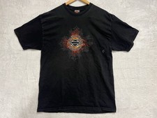 Harley Davidson 2006 Lima Ohio T Shirt XL Black USA Made Biker