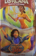 Disney Lorcana: Reign of Jafar Starter Deck Amber  Amethyst - Reign of Jafar