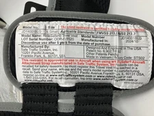 RideSafer Delight Travel Vest Gen 5 Black XS 26–40 lbs JD14101BLG